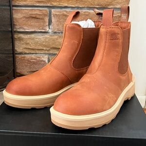 Sorel Hi-line Chelsea Leather Boots